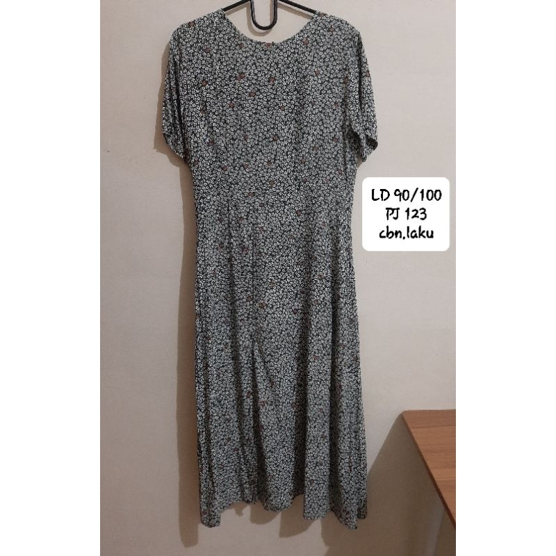 Dress Hijau Korea