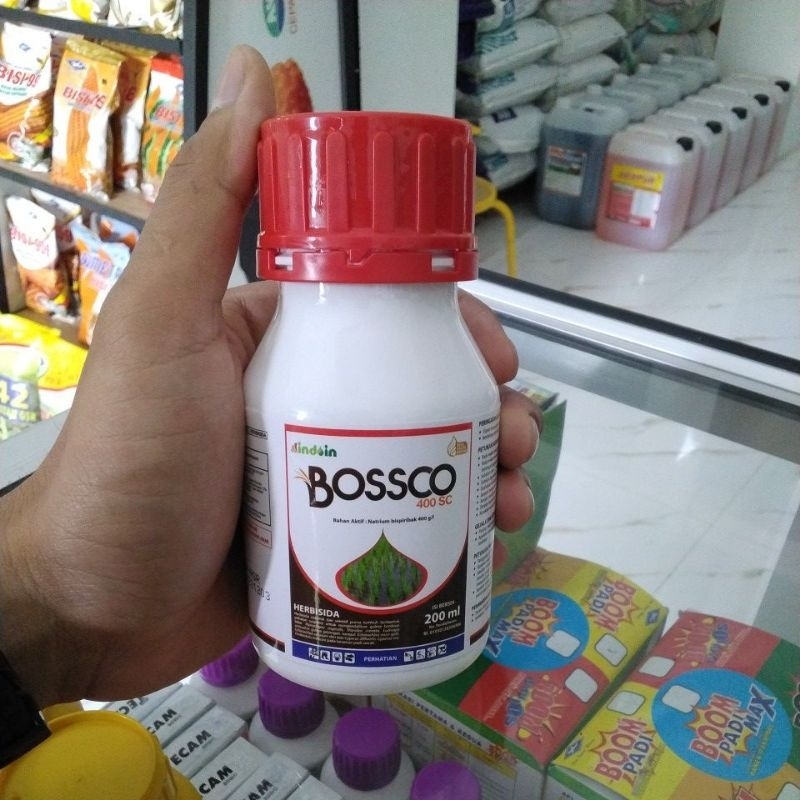 HERBISIDA PADI BOSSCO 400SC KEMASAN 200ML INDOIN