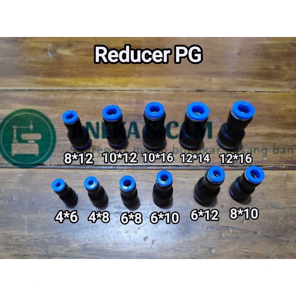 Reducer PG Fitting Pneumatik
