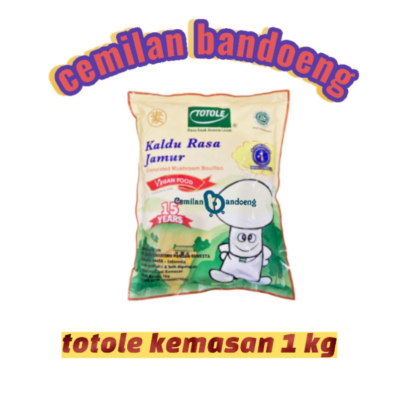 

totole kaldu jamur kemasan 1 kg