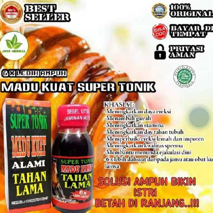 

Madu Tonik 6x Tjap Kuda Original Madu Alami Kesejahteraan