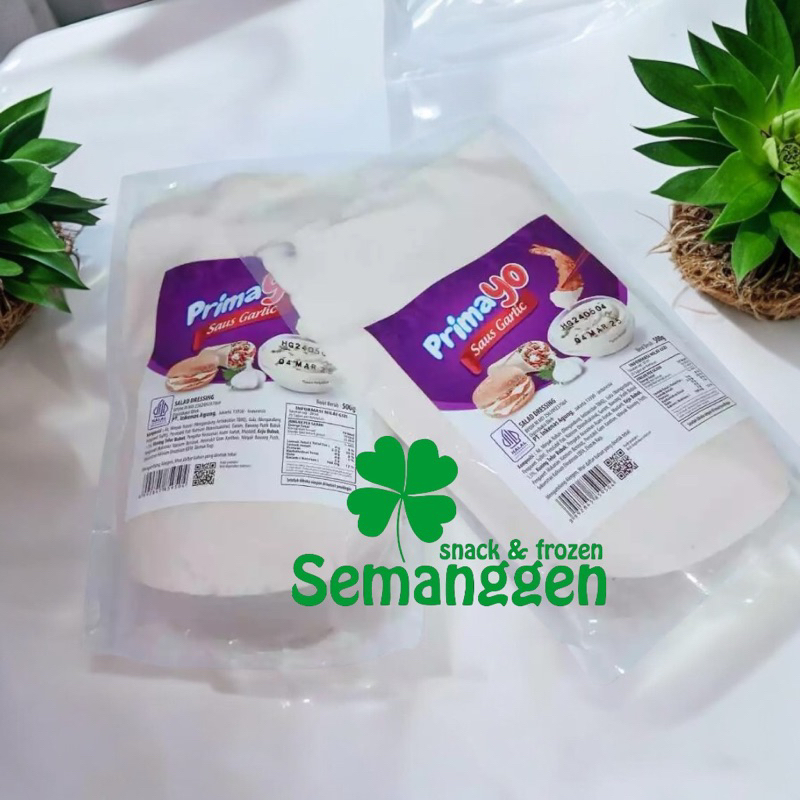 

Saus Garlic Primayo 500gr Prima Agung