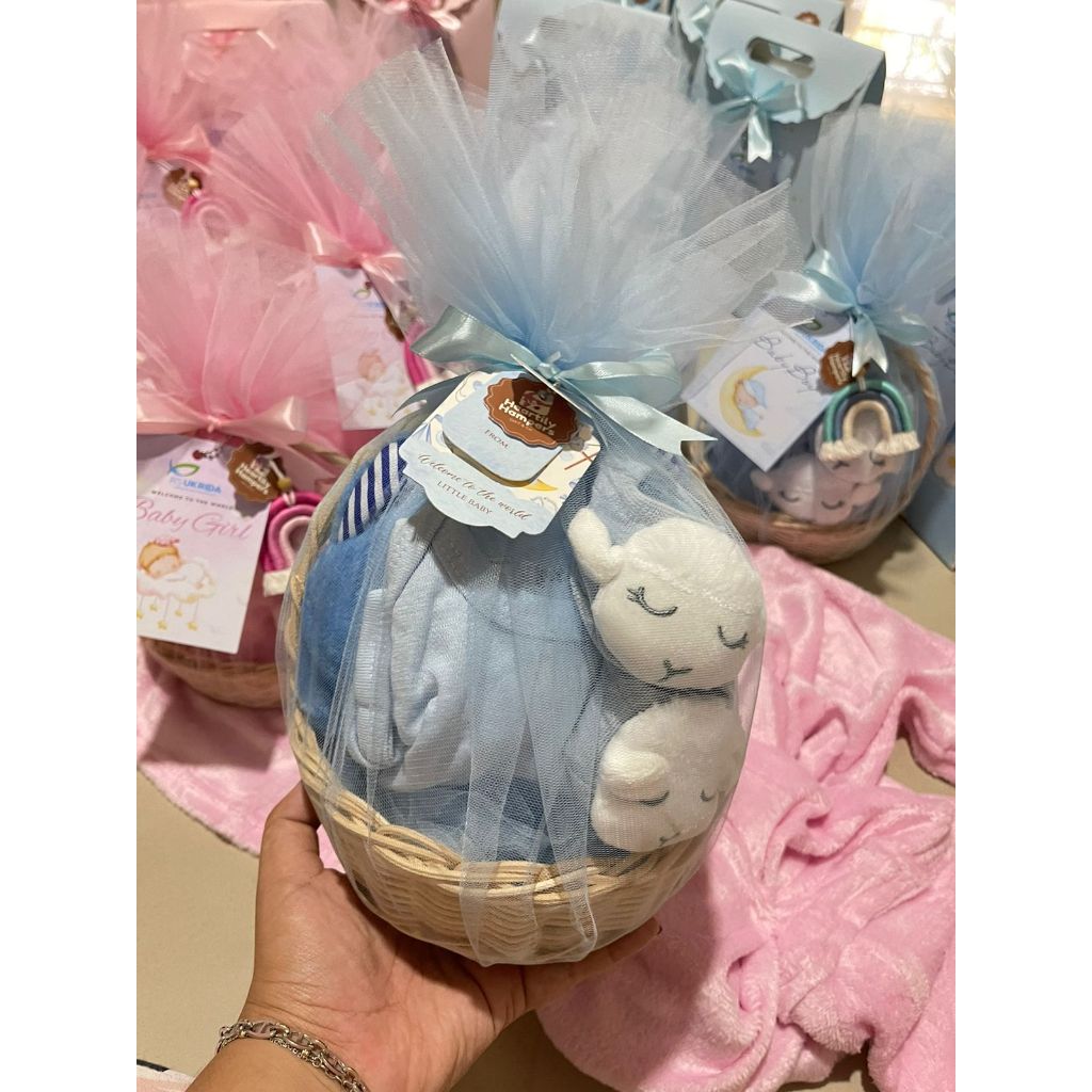 [ HEARTILY HAMPERS ] HAMPERS BABY HAMPERS BABY BORN HAMPERS LAHIRAN BUKET BALON BABY BALLOON BUCKET 