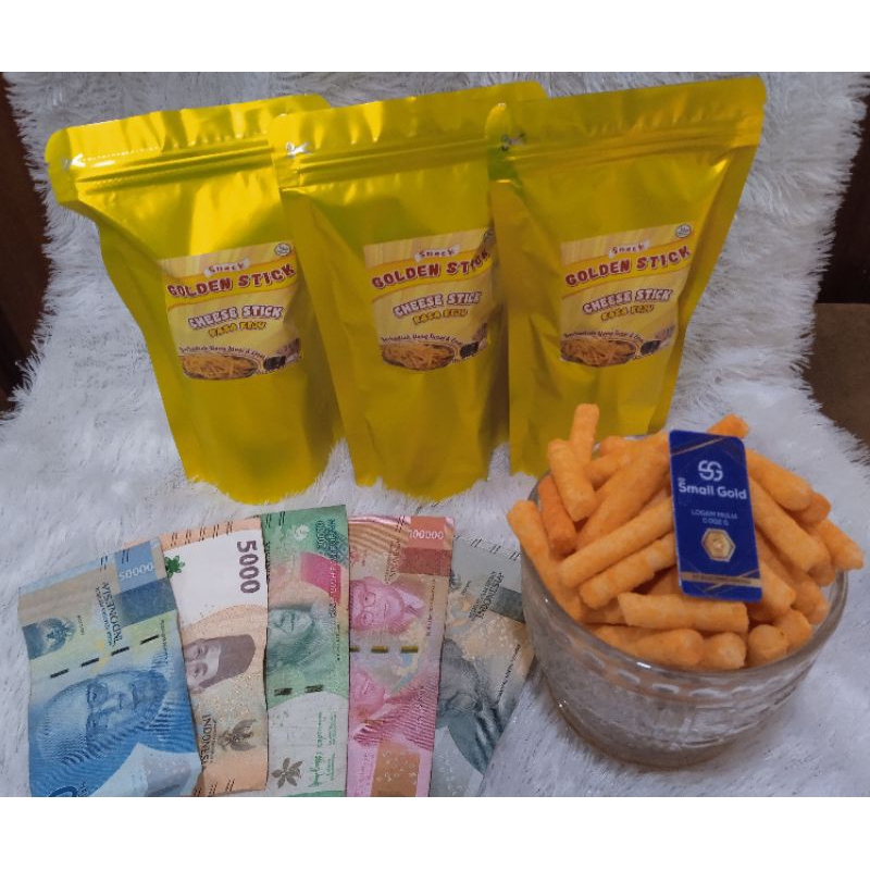 

[SNACK BERHADIAH TERBARU 2025] SNACK GOLDEN STICK KEJU BERHADIAH UANG TUNAI & EMAS