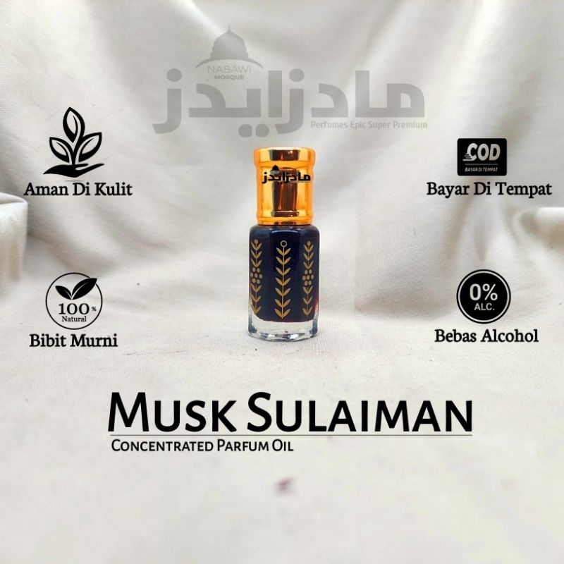 Parfum Musk sulaiman Makkah | Misik sulaiman asli
