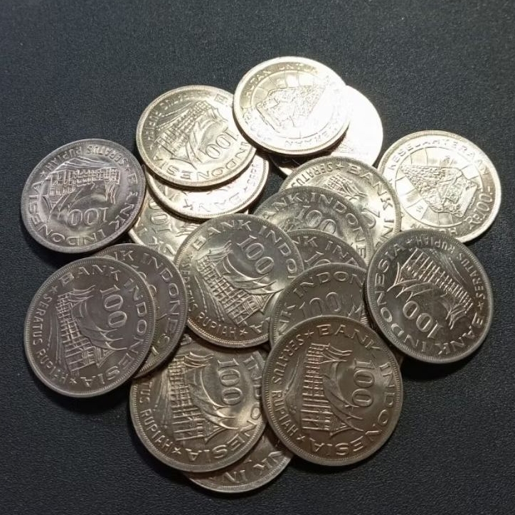 Koin Kuno Indonesia 100 Rupiah Tahun 1978