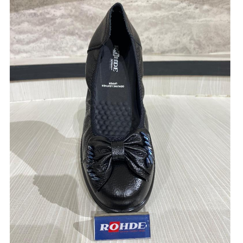 Rohde 7114 Sepatu casual  Wanita Kulit  Warna  Black