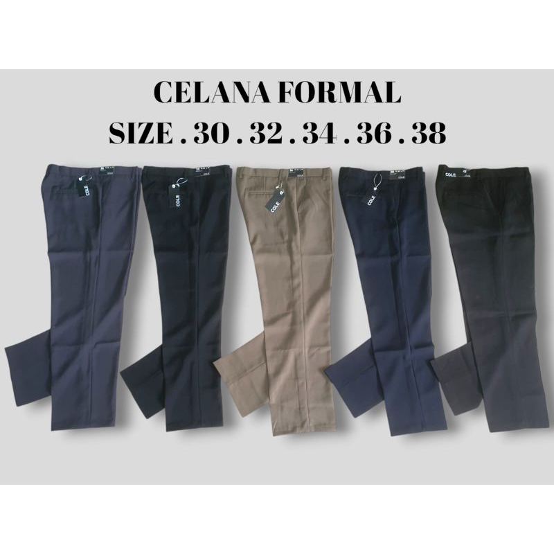 Celana Formal Pria COLE