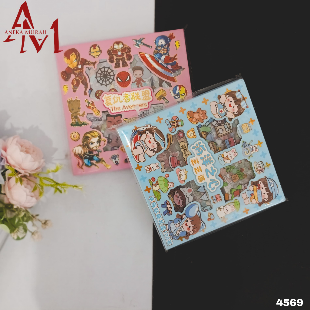 

STICKER 2483 Heart of the Ocean & AVENGERS ( 4569 )