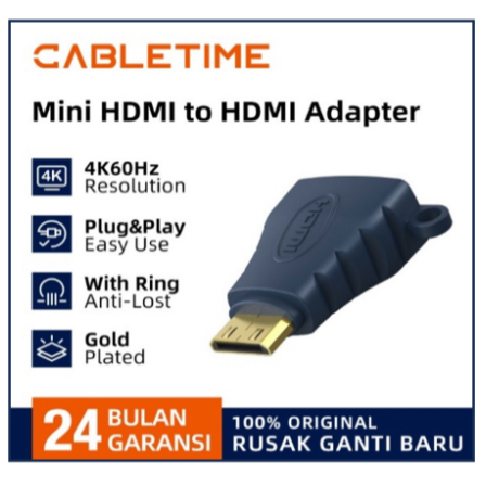 Adapter HDMI to HDMI Mini Type C & Micro HDMI Type D