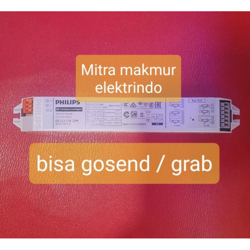 Ballast / Trafo philips EBC 2x28Watt Ballast 228 T5 2x28Watt Philips