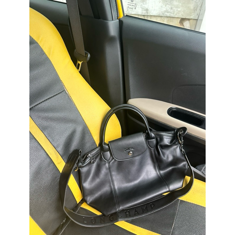 Preloved Longchamp Cuir Black Series