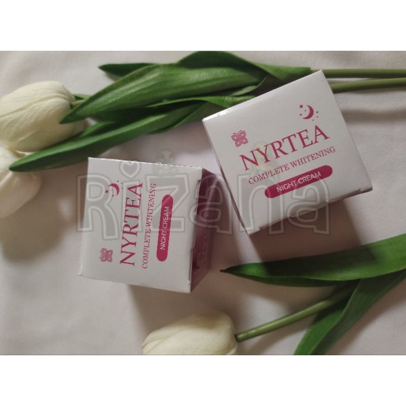 Night cream nyrtea/Whitening night cream/Krim malam nyrtea
