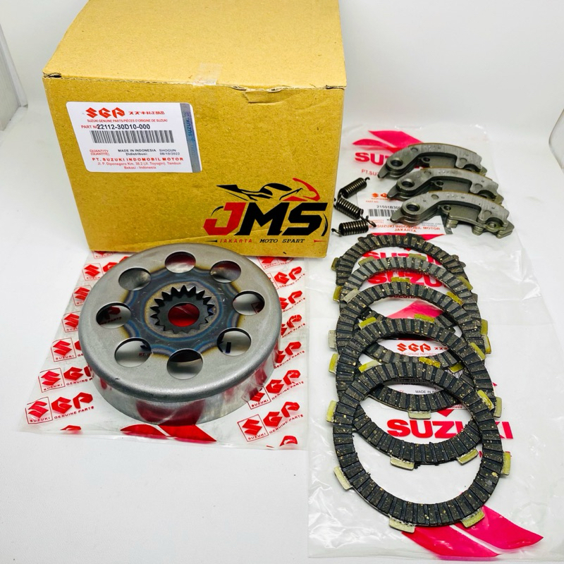 Paket Mangkok Kopling shogun 110+Kampas ganda+Kampas kopling Shogun 110R Shogun Kebo