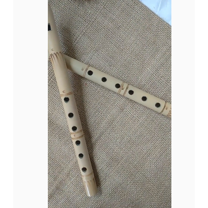 seruling bambu alat musik tiup dari bambu sedang Seruling Suling Bambu Musik Dangdut