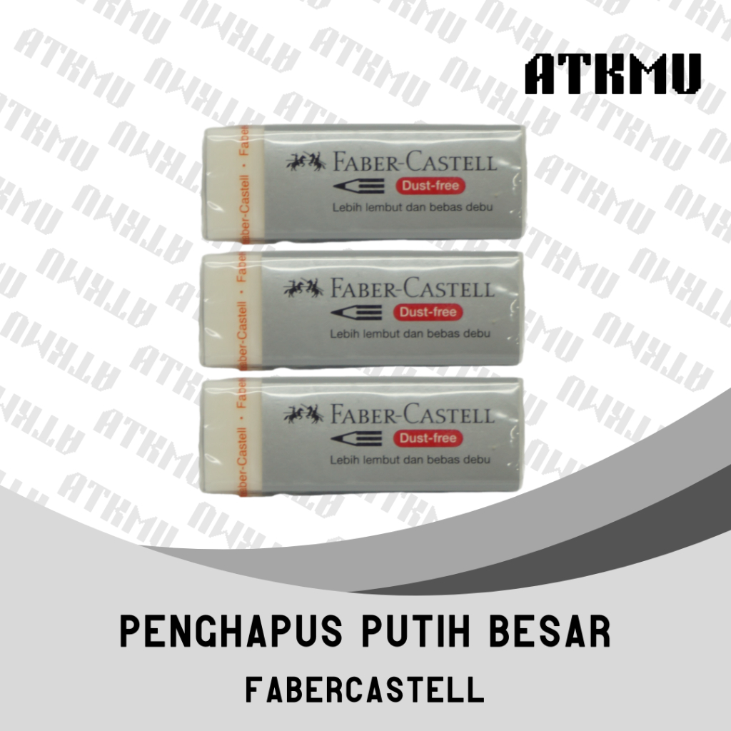 

Penghapus Putih Besar Faber Castell Eraser Big White (Pcs)