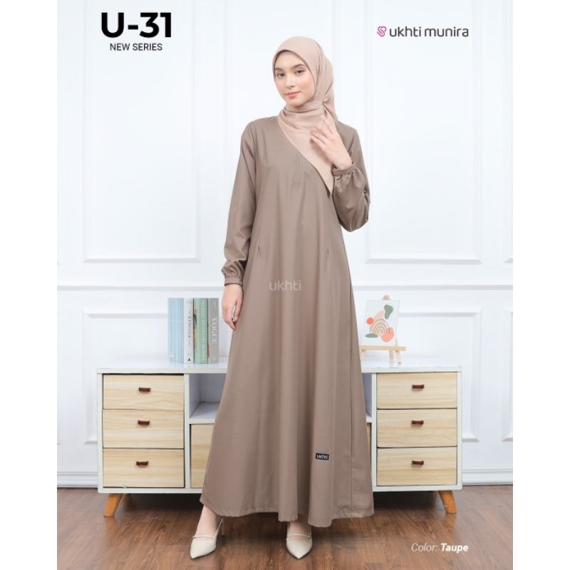 GAMIS UKHTI U31 | GAMIS KATUN TOYOBO PREMIUM | GAMIS UKHTI POLOS | GAMIS A LINE SIMPLE ADEM