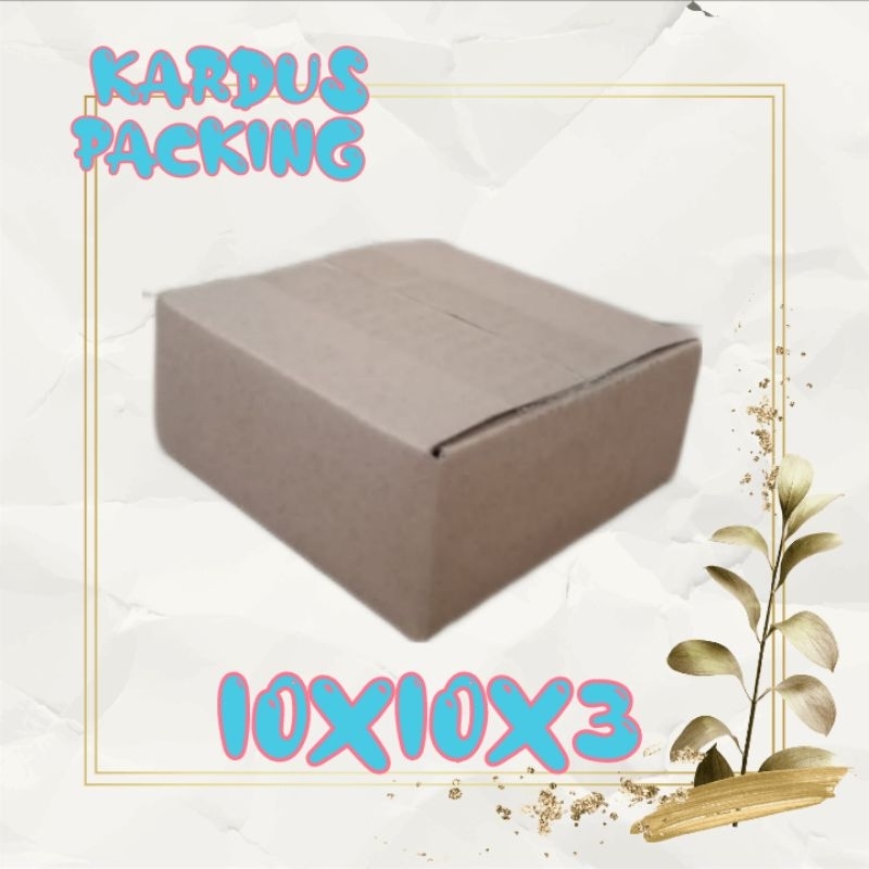 

kardus packing uk 10x10x3 kardus kecil kardus besar