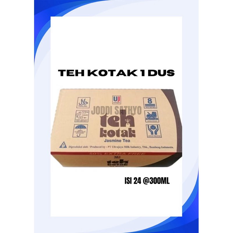 

TEH KOTAK 1 DUS ISI 24 @300ml