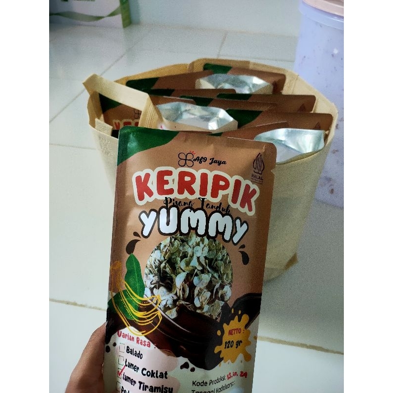 

Keripik Yummy Rasa Tiramisu