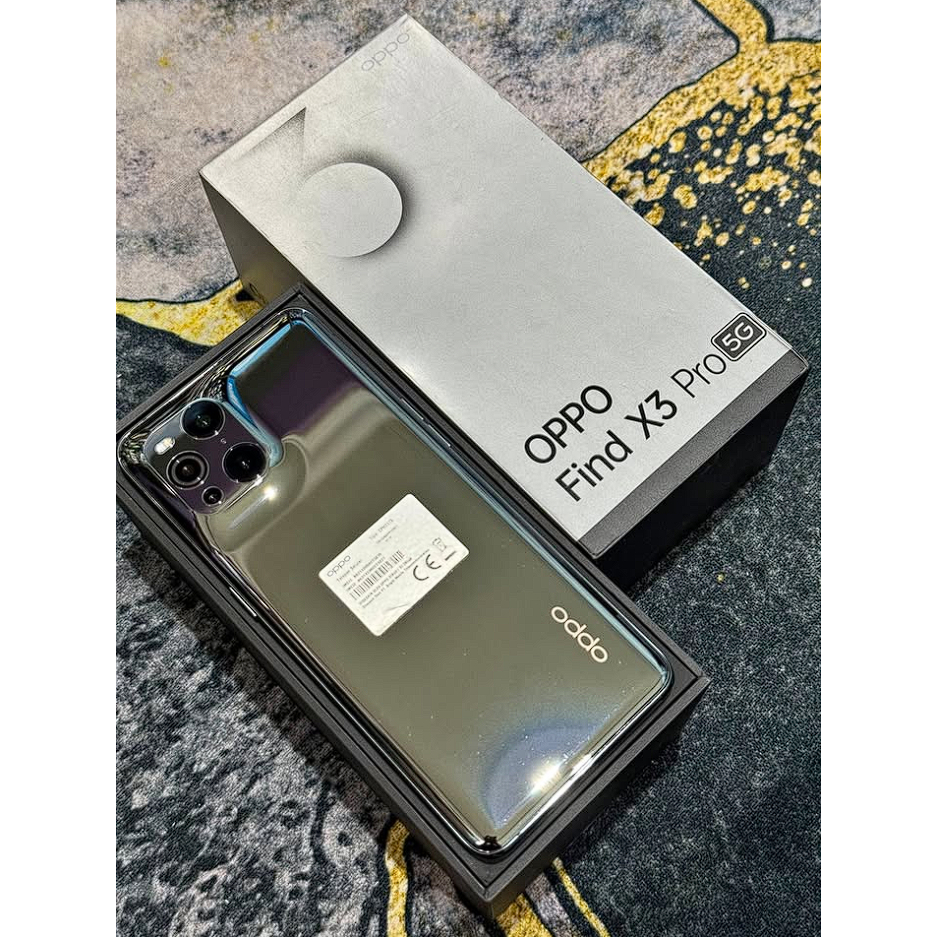 OPPO FIND X3 PRO 5G 12/256GB SECOND LENGKAP MULUS NOMINUS  RESMI INDONESIA