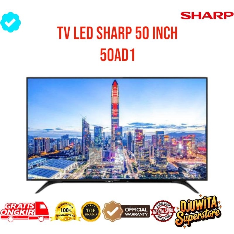 TV LED SHARP 50 INCH 50AD1
