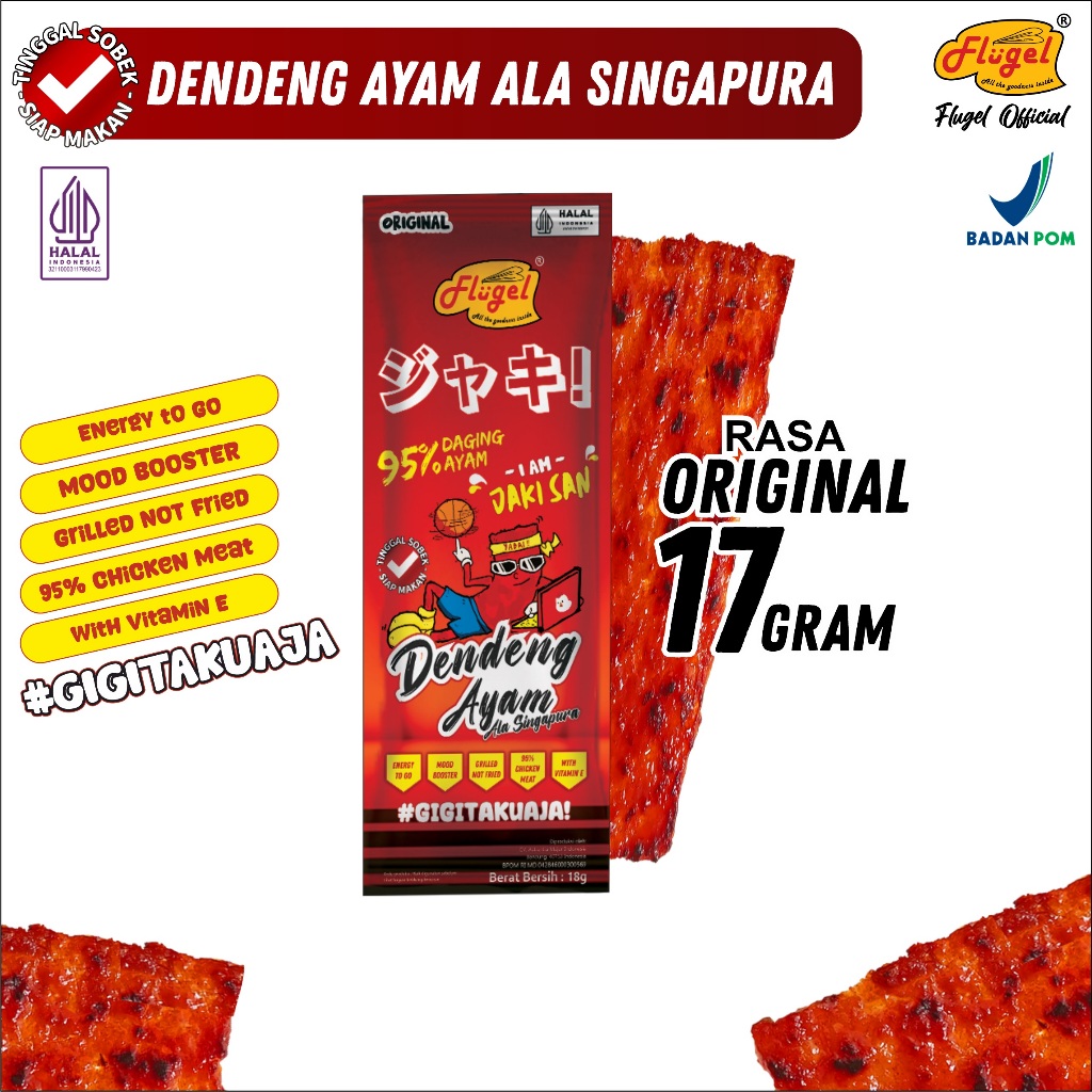 

Dendeng Ayam Jaki San Original 17 gram