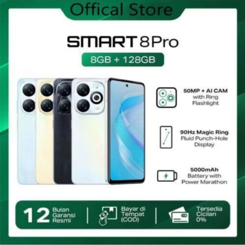 Hp INFINIX smart 8pro