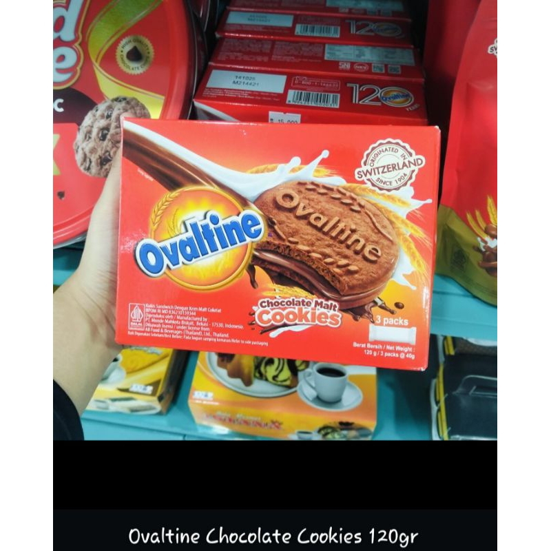 

ovaltine cochocolate cookies