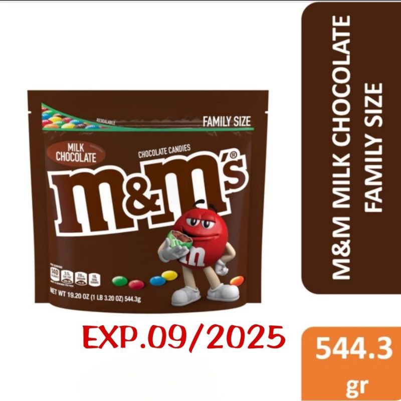 

M&M chocolate Family size - Coklat m&m milkchocolate8