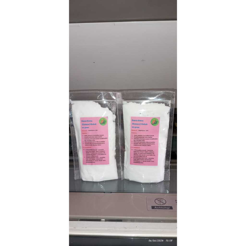Jual kapur barus (kamper) bubuk isi 50gram