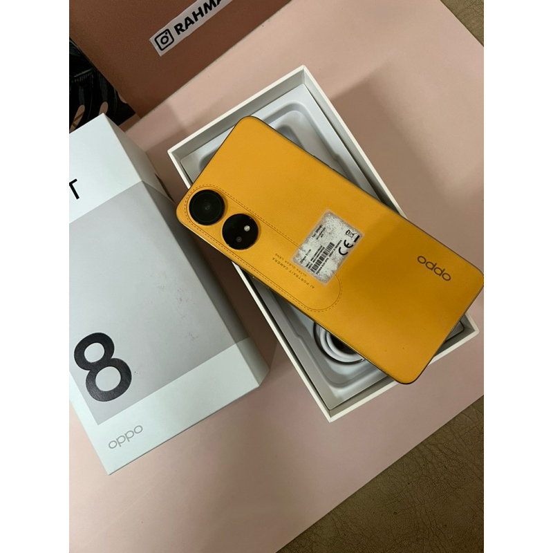OPPO RENO 8T 8/256 seken fullset