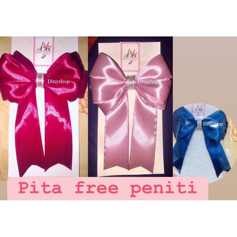 

PITA CANTIK FREE PENITI/souvenir/buket/Kado/parcel/bros/dll/(dinyshop)