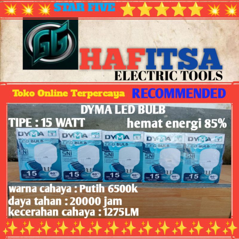 Dyma LED Bulb 15 Watt / lampu dyma 15 Watt / dyma LED 15 Watt/