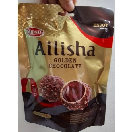 

Mr Sif Ailisha Golden Chocolate Pak 66gram - KECIL