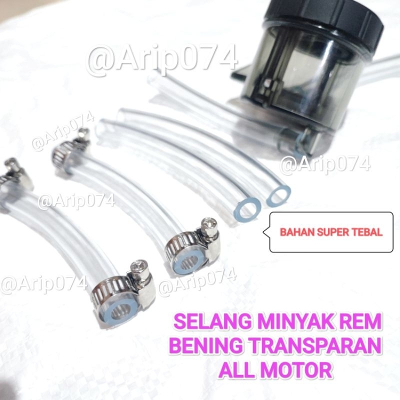 [PROMO] SELANG TABUNG MINYAK REM SELANG REM DEPAN SELANG REM BELAKANG SELANG MINYAK TABUNG REM MOTOR