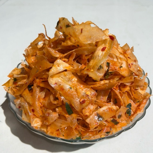 

KRIPIK SINGKONG KRIWIL PEDAS DAUN JERUK