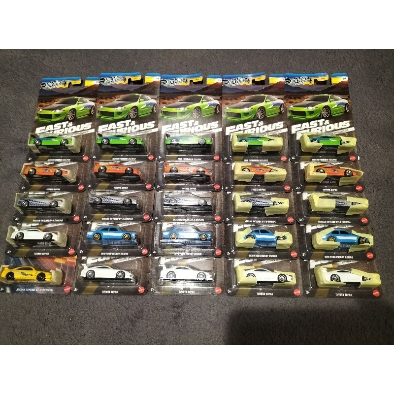 Hot Wheels ff Brian O'Conner 1karton