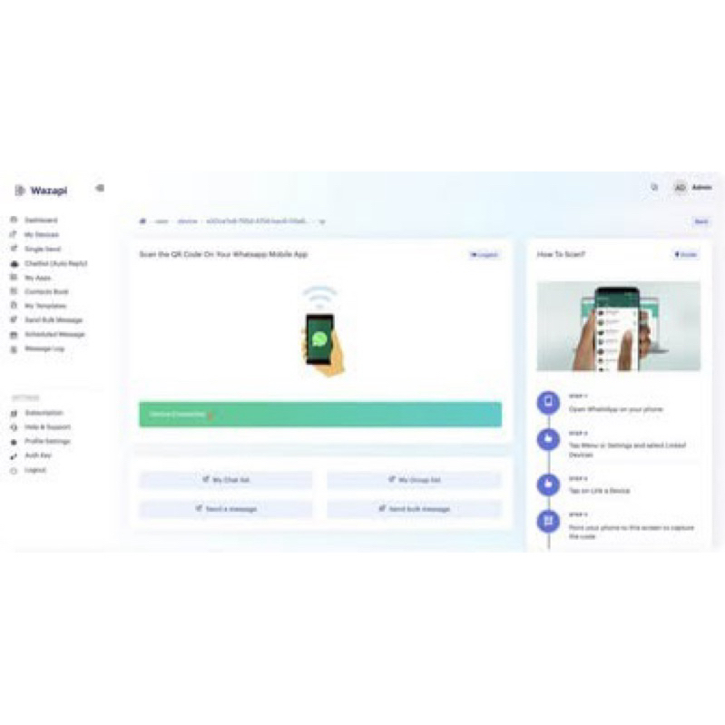 Wa massal,  ChatBot AI di WA, fitur Login wa otp tanpa password