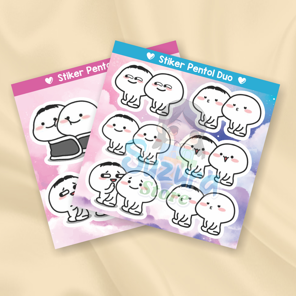 

STIKER PENTOL DUO, STIKER BERKUALITAS DAN ANTI AIR