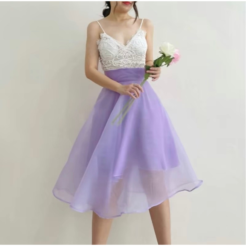 rok organza dewasa / rok kain kaca premium