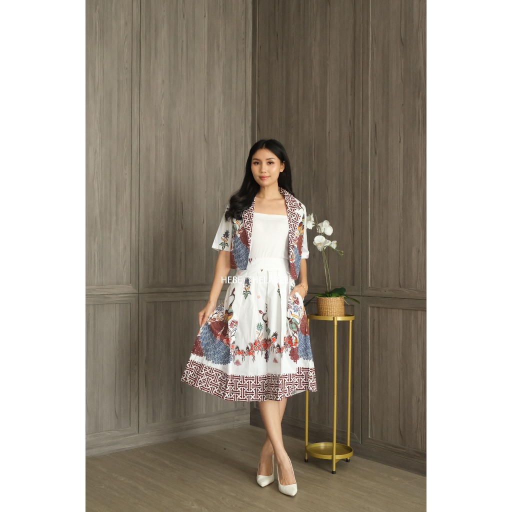 KLO Dara Skirt Batik Katun Elegan - Pakaian Wanita