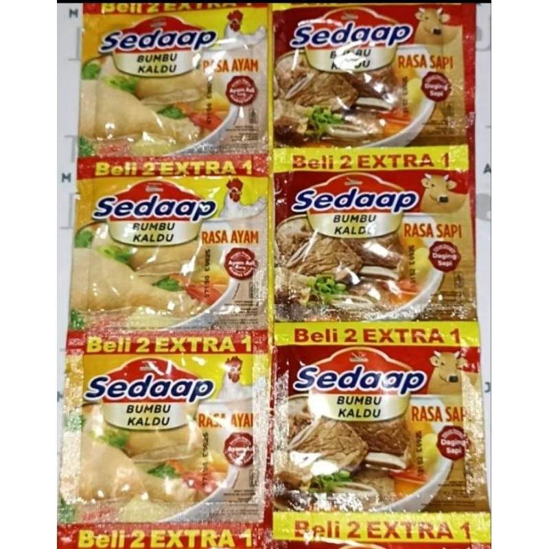 

Sedaap bumbu kaldu 2 renteng