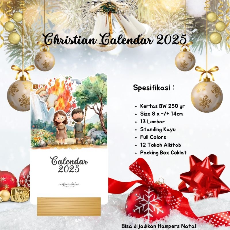 

Biblical Calendar 2025 Christian kado Natal