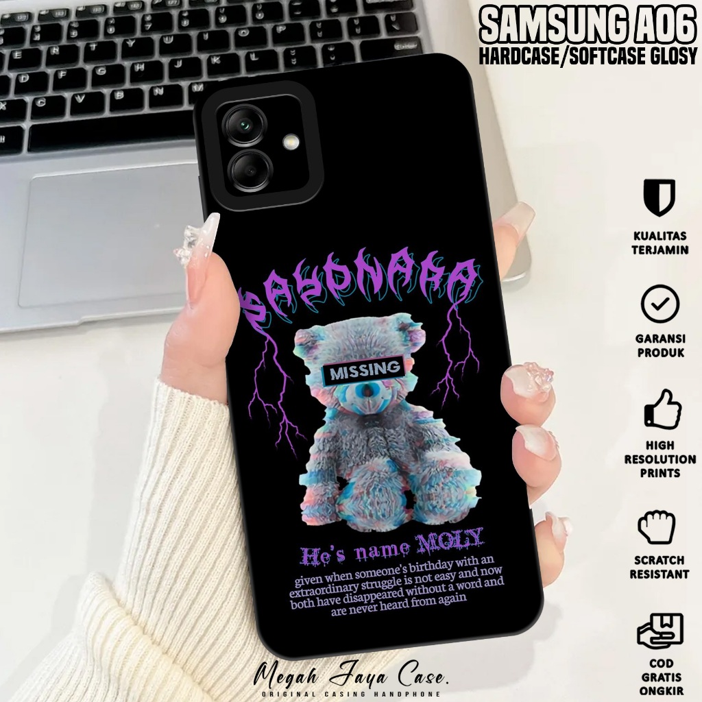 Softcase Hp Samsung A06 - Casing Samsung A06 Motif BNKA - Case Hp Samsung A06 - Softcase Pro Camera 