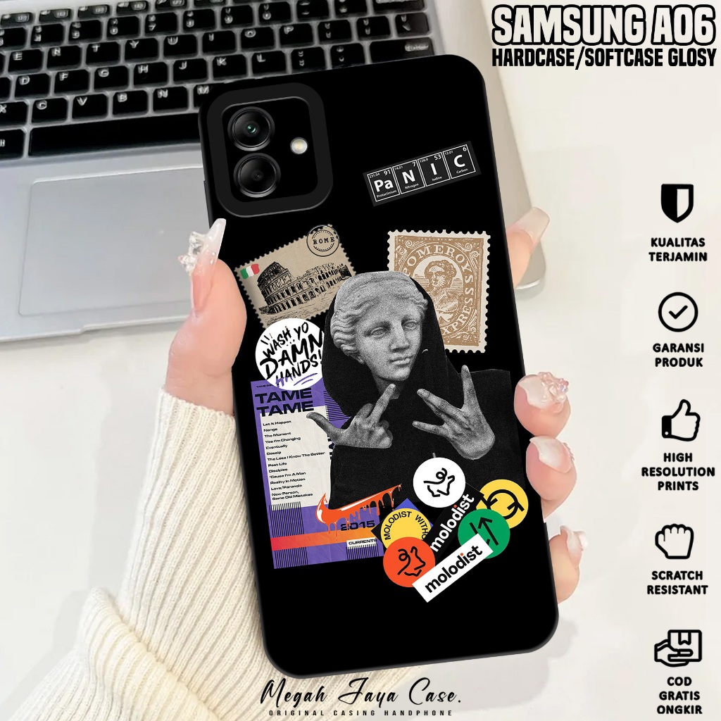 Softcase Hp Samsung A06 - Casing Samsung A06 Motif Estetik - Case Hp Samsung A06 - Softcase Pro Came