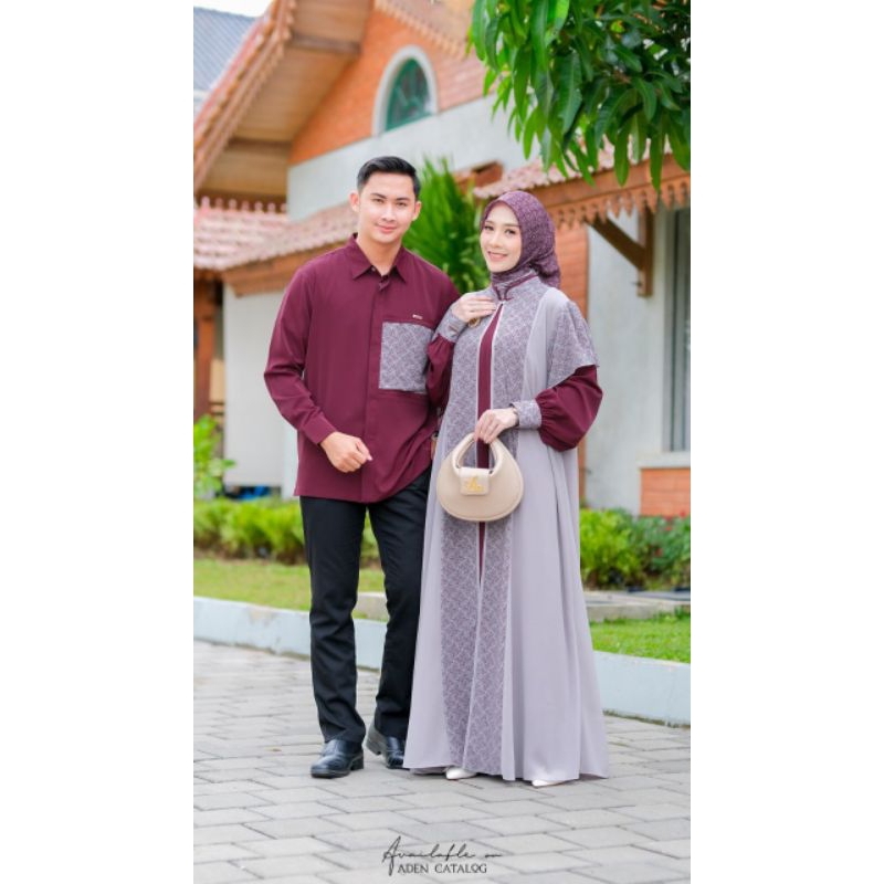 RENJANA ANANTA BY ADEN HIJAB FAMSET2025 BAJU LEBARAN BAJU COUPLE BAJU KELUARGA
