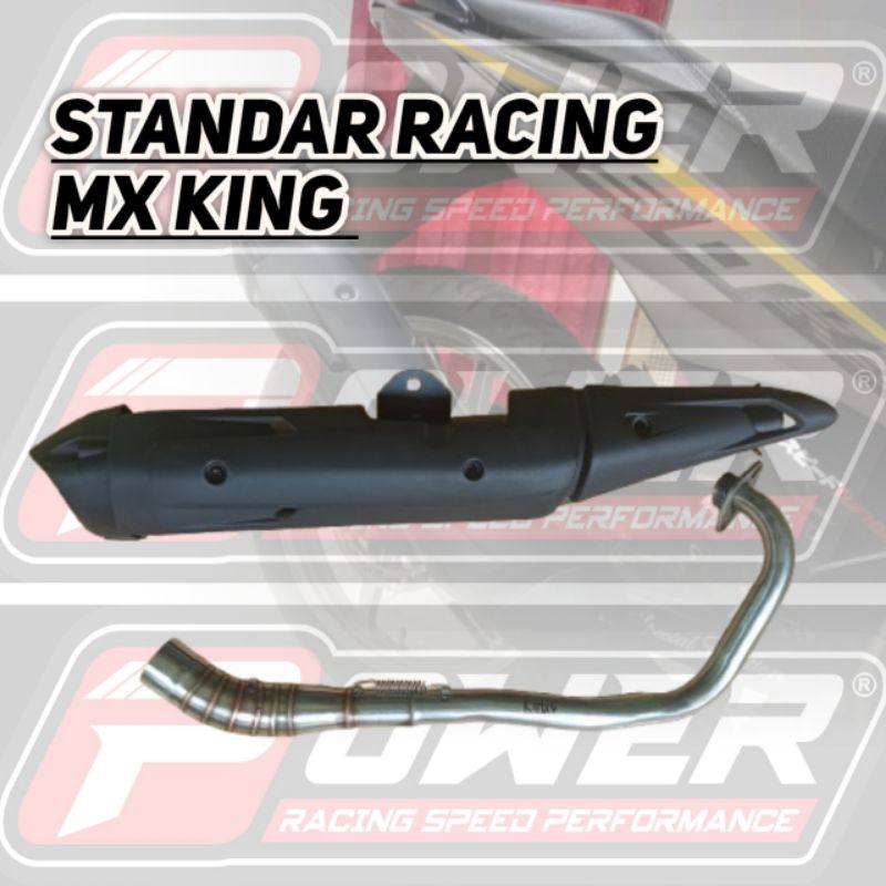 Knalpot Standar Racing MX King MX OLD MX NEW Original Power Racing
