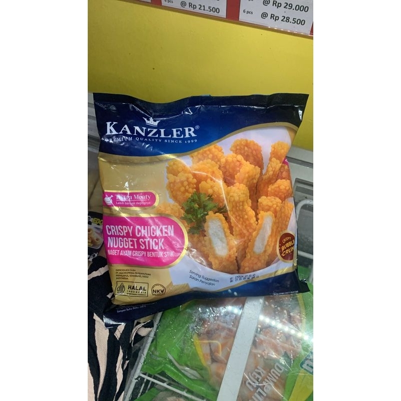 

Kanzler Crispy Chicken Nugget Stick 450g