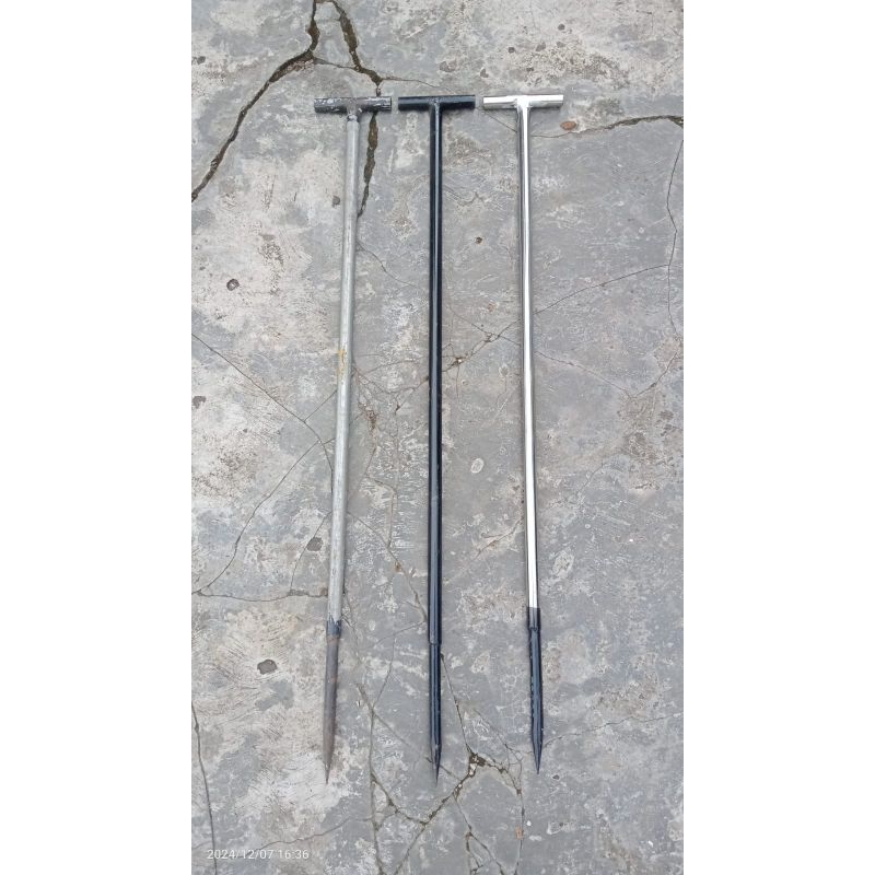 tojok sawit steanles, tojok sawit galvanis, tojok sawit hitam -+100cm